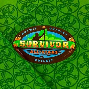 Vintage new S8  2004 All Stars Green Survivor Bandana
